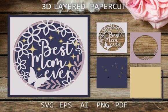 3D SVG Mother’s Day Design Asset Review for Professional Projects