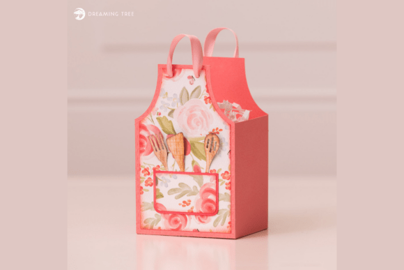 Apron Favor Bag 3D SVG for Mother’s Day Projects