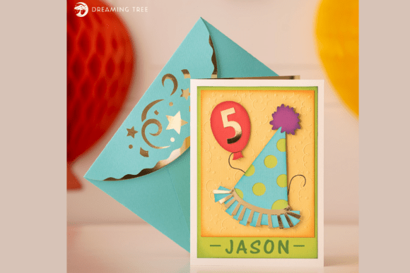 Birthday Balloons Pop Up Card SVG Review: A Vibrant Embroidery Design for Kids