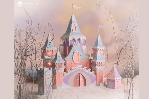 Enchanted Winterland SVG Bundle: 3D Magic for Seasonal Content