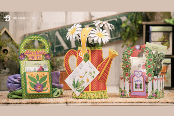 Garden Goodies 3D SVG: A Springtime Design Asset for Content Creators
