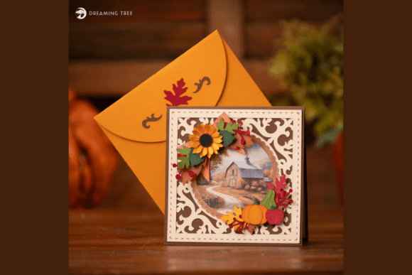 Harvest Greetings Card SVG Review for Real Embroidery Projects