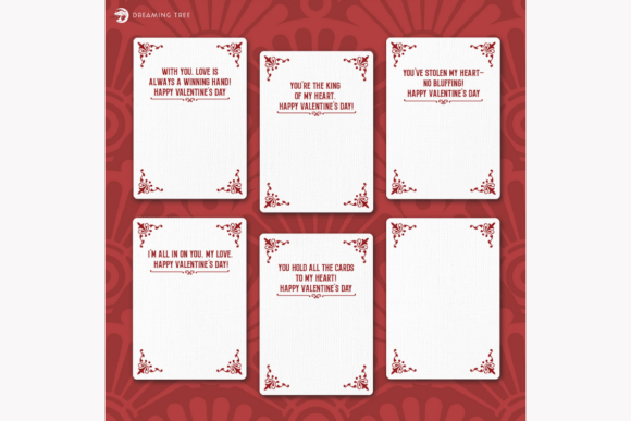 King of Hearts Card Inserts: A 3D SVG Design for Valentine’s Day Publishing