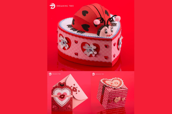 Love You More SVG Bundle: A 3D Valentine’s Day Design for Digital Sellers