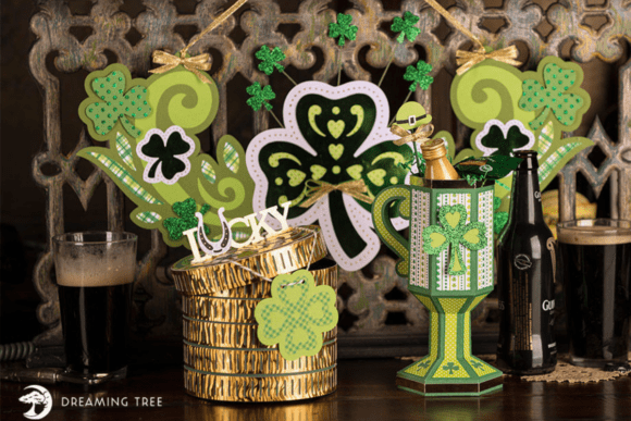 Luck of the Irish SVG Bundle: A Festive 3D Graphic Design Asset for Saint Patrick S Day