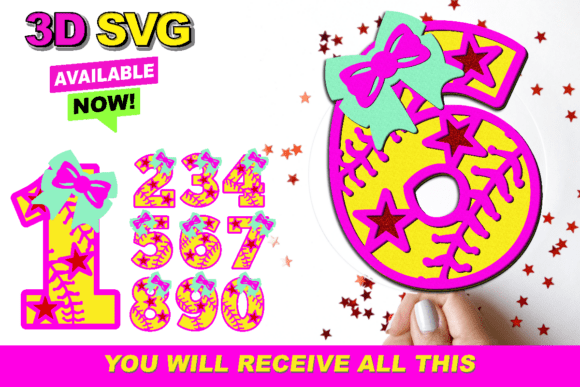 Softball Girl Numbers 3D SVG Review: A Designerβs Perspective
