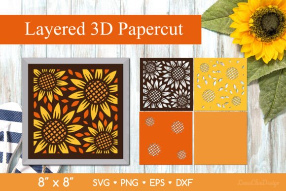 Sunflower Layered 3D Shadow Box SVG: A Review for Real Crafters
