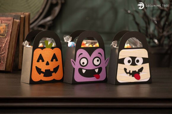 Trick or Treat Trio Bags 3D SVG Review for Halloween Product Creators